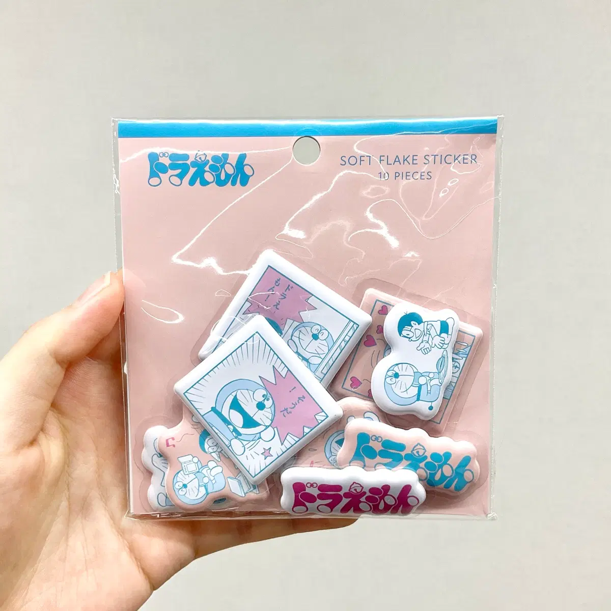 일본정품 도라에몽 조각 스티커
