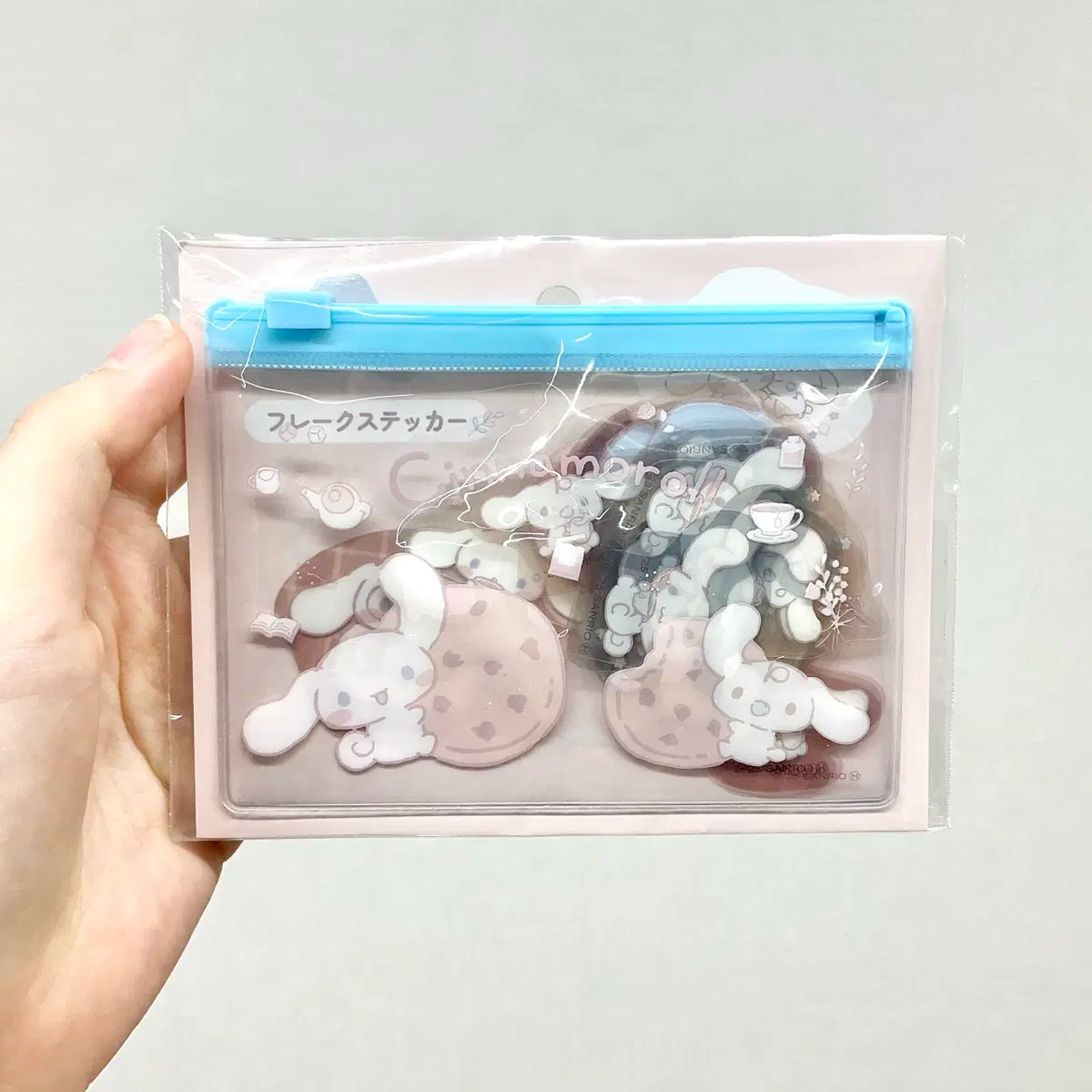 일본정품 산리오 시나모롤 조각스티커세트