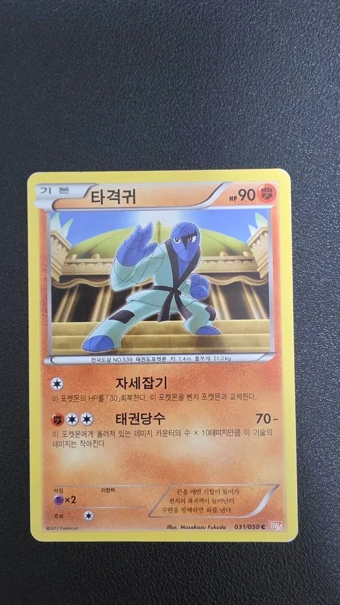 포켓몬 카드 타격귀 bw5 031/050