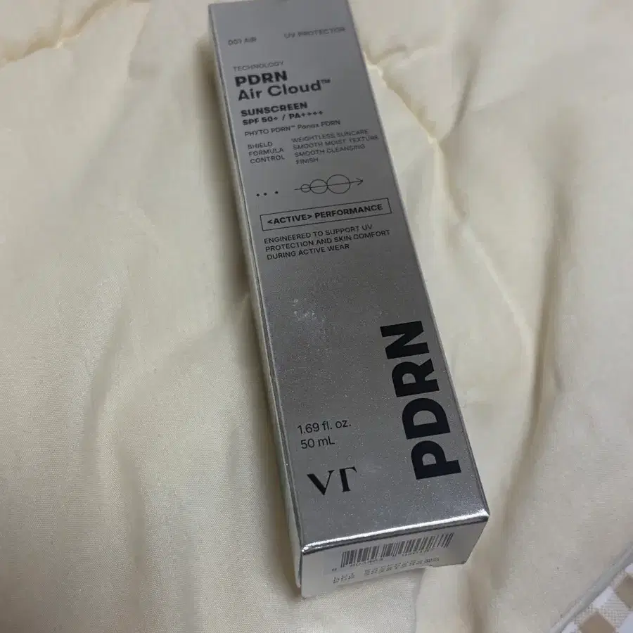 브이티코스메틱 PDRN 에어클라우드 선스크린 SPF50+ 50m