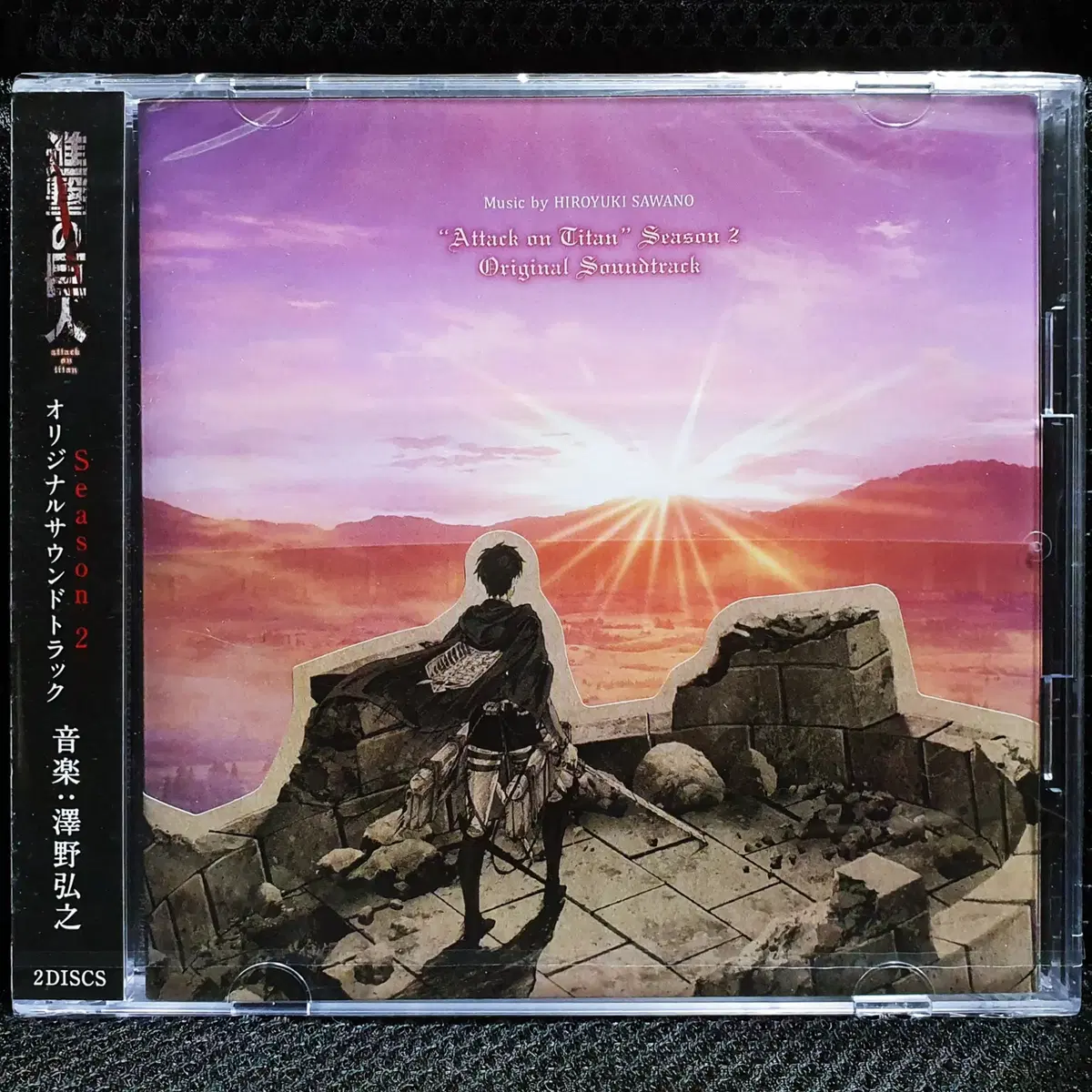 진격의 거인 시즌2 OST CD 미개봉 신품
