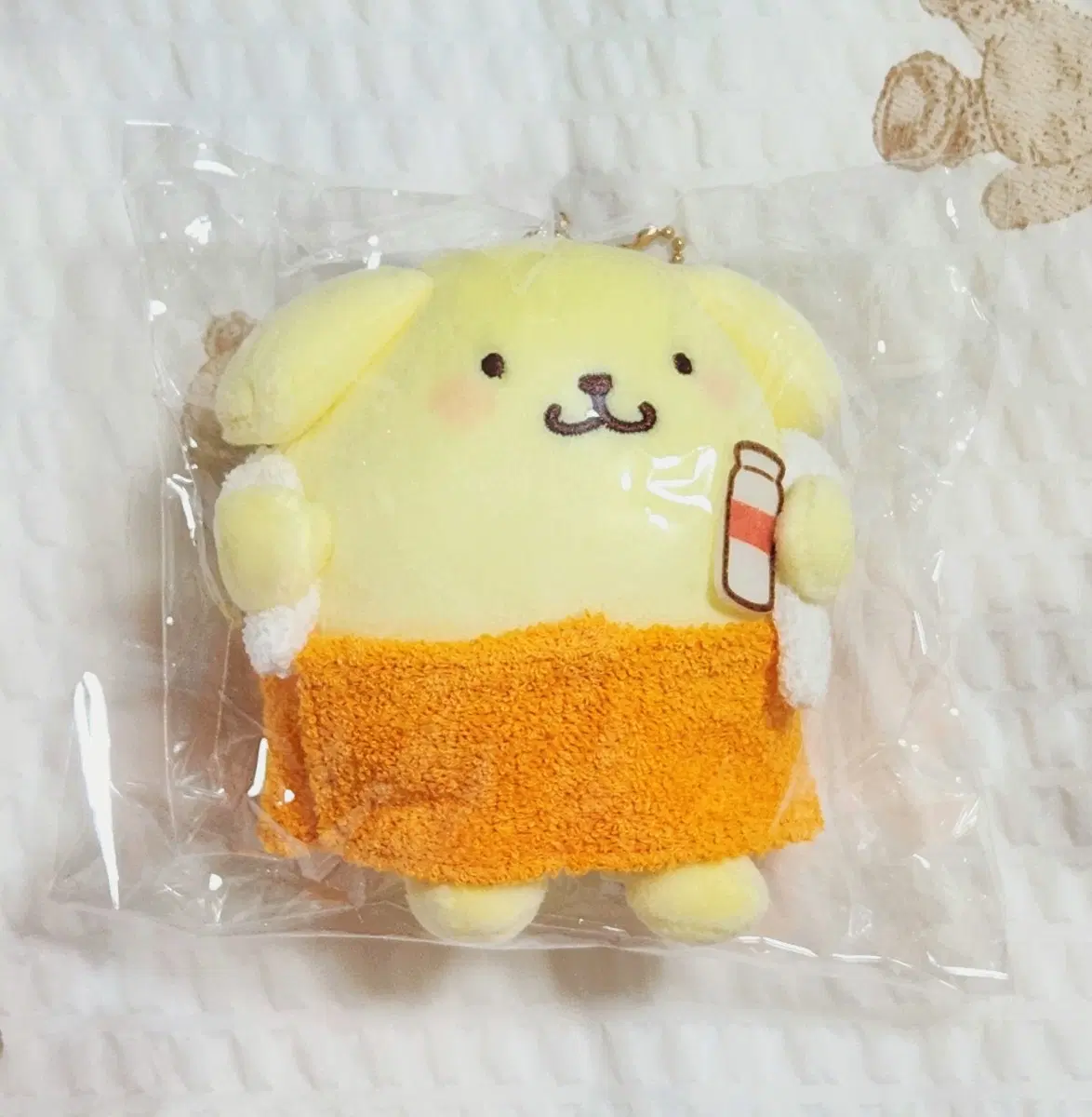 산리오 무뉴구루미 릴렉스 타임 폼폼푸린 마스코트 팝니다.
