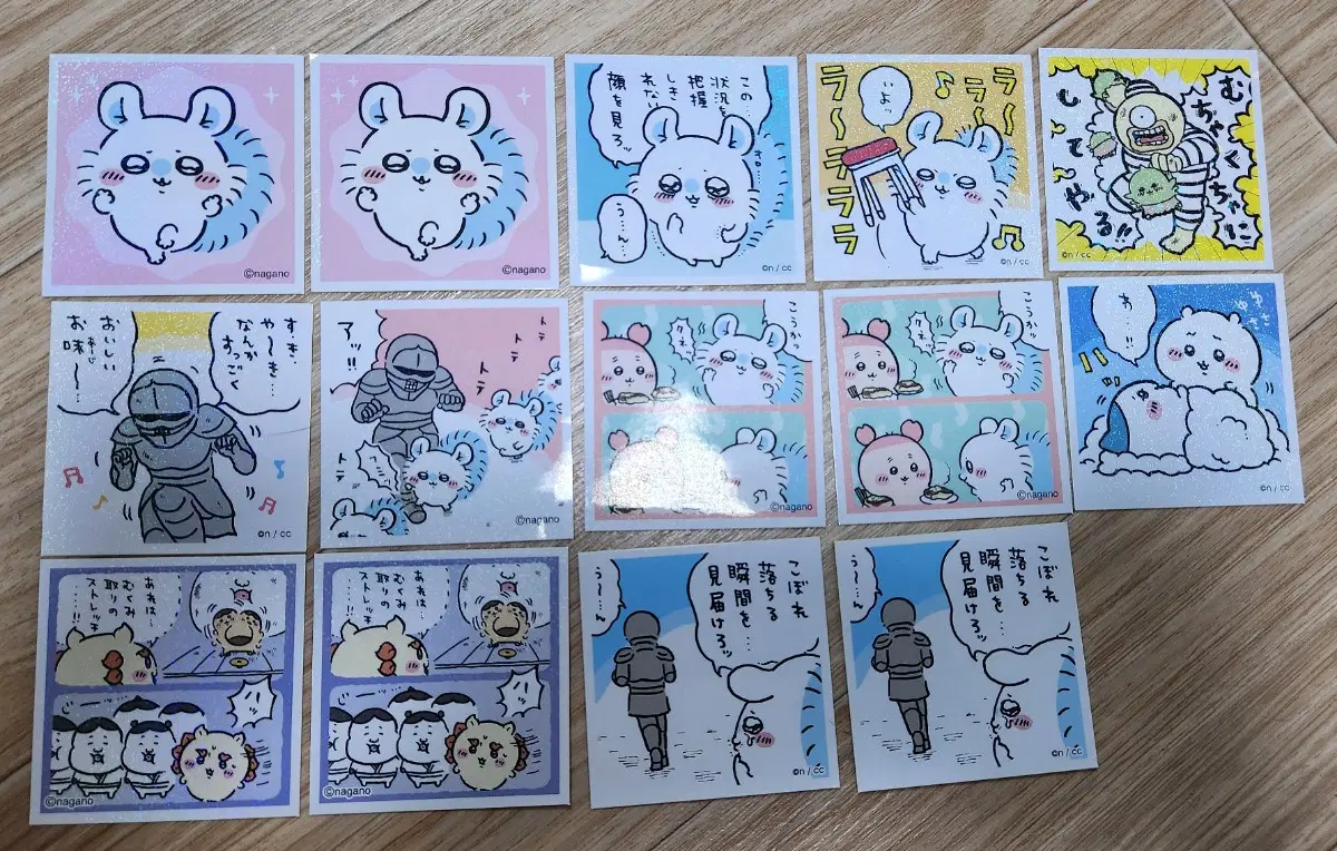 치이카와 먼작귀 씰스티커