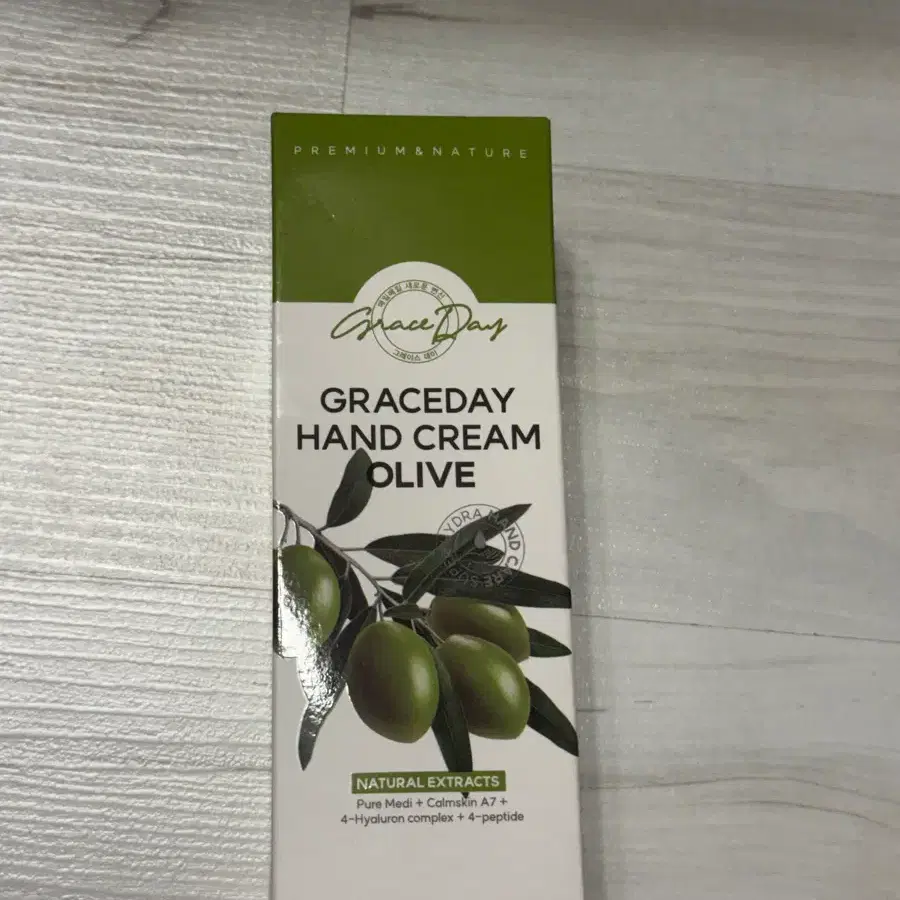 그레이스데이 핸드크림 올리브 100ml