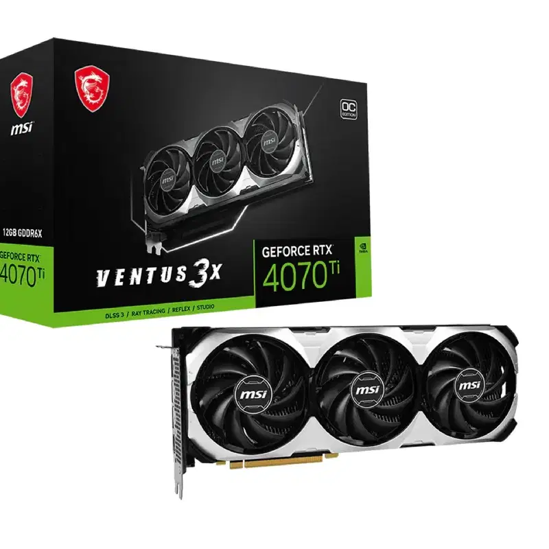MSI 지포스 RTX 4070Ti 벤투스 3X OC D6 12GB