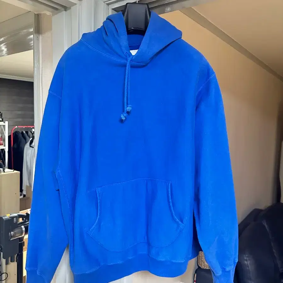 바우와우 후드티 블루 xl
