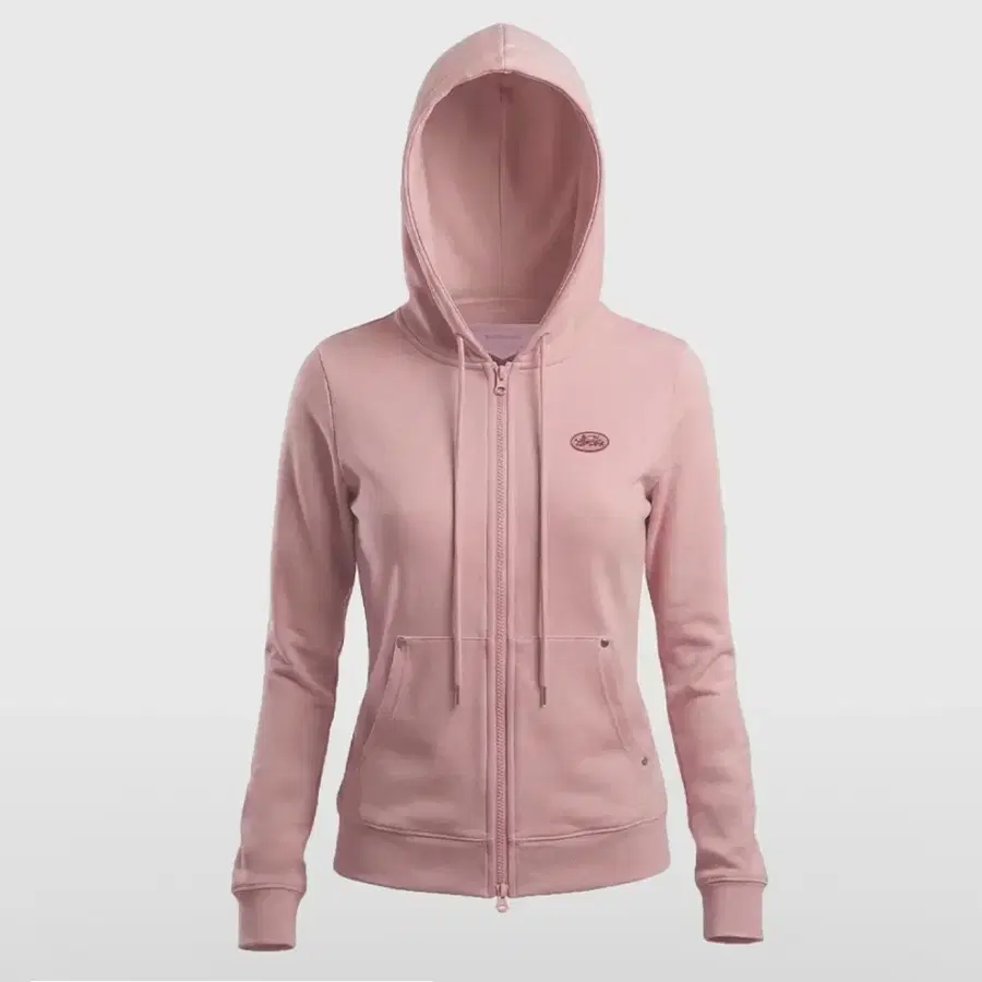 BS Soft Terry Zip-Up Hoodie - Pink
