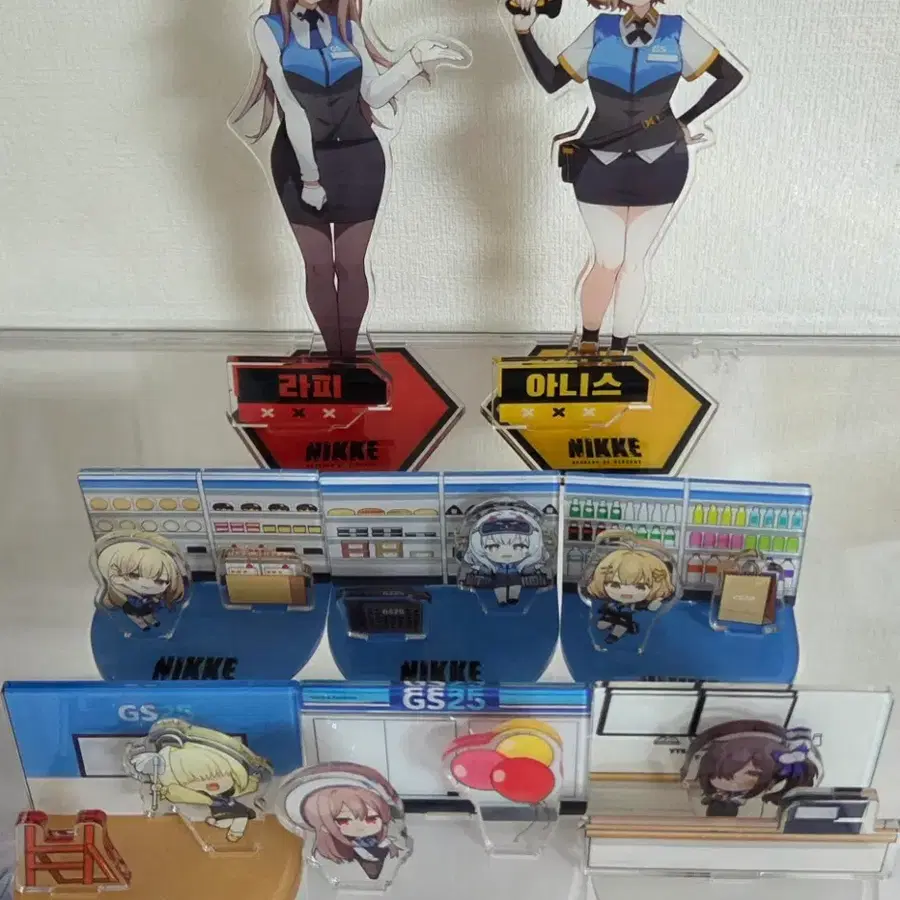 니케 GS25 콜라보 아크릴 일괄