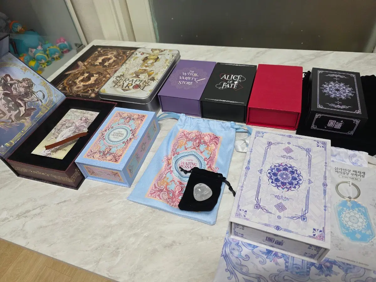 판매 / X급전 풀리면 판매X 텀블벅 펀딩 타로카드 흑자개, 백자개, 아르누보엣, 앨리스, 마녀, 괴담, 볕숨결, 세라픽