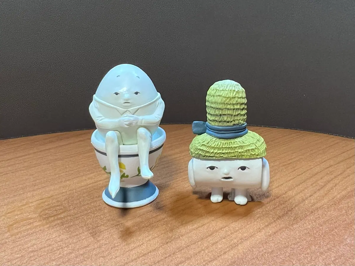 나는 달걀입니다, 계란 이야기 피규어 컬렉션 아트토이 2종 일괄 (가챠/캡슐토이)