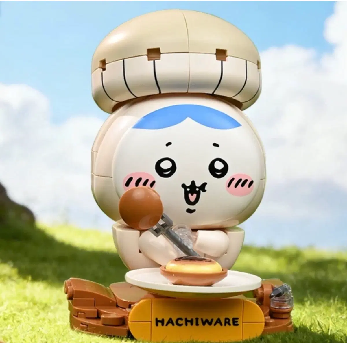 keepley 치이카와 하치와레 블럭피규어 버섯시리즈