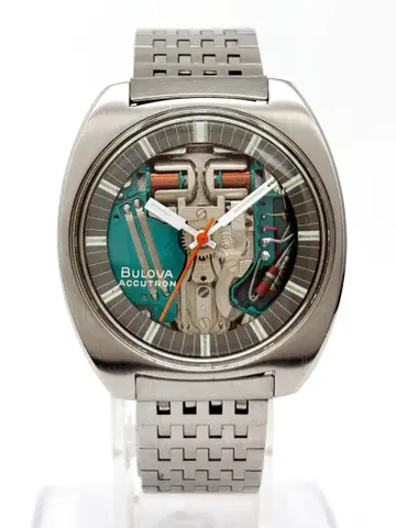 가동품 BULOVA ACCUTRON 브로바 아큐트론 스페이스뷰