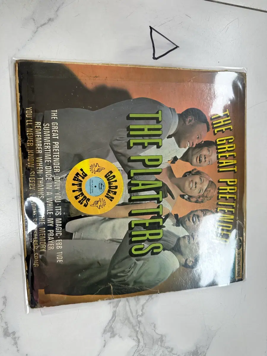 플래터스 The Great Pretender 골든 LP 바이닐 희귀 수입반 음반 팝니다