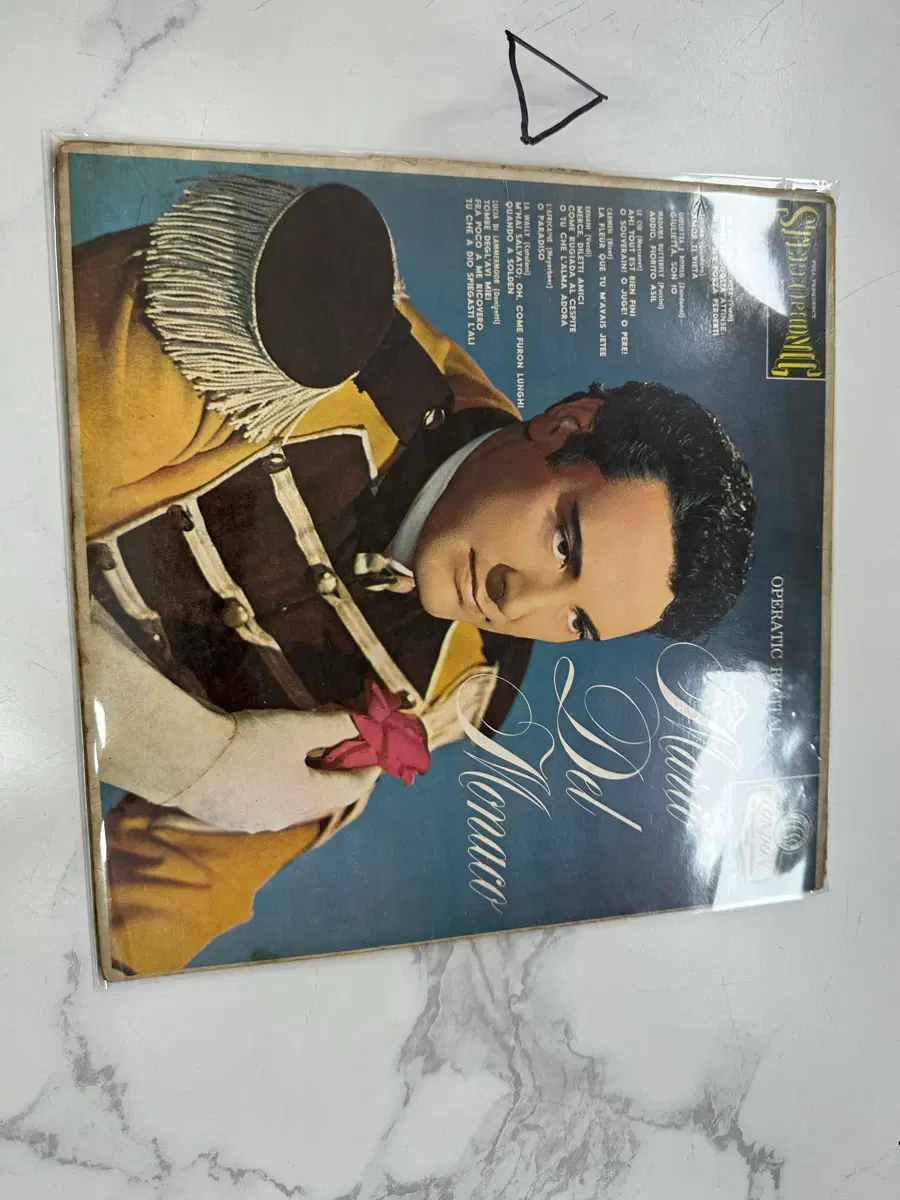 마리오 델 모나코 오페라 아리아 리사이틀 클래식 LP 바이닐 음반 희귀 팝니다