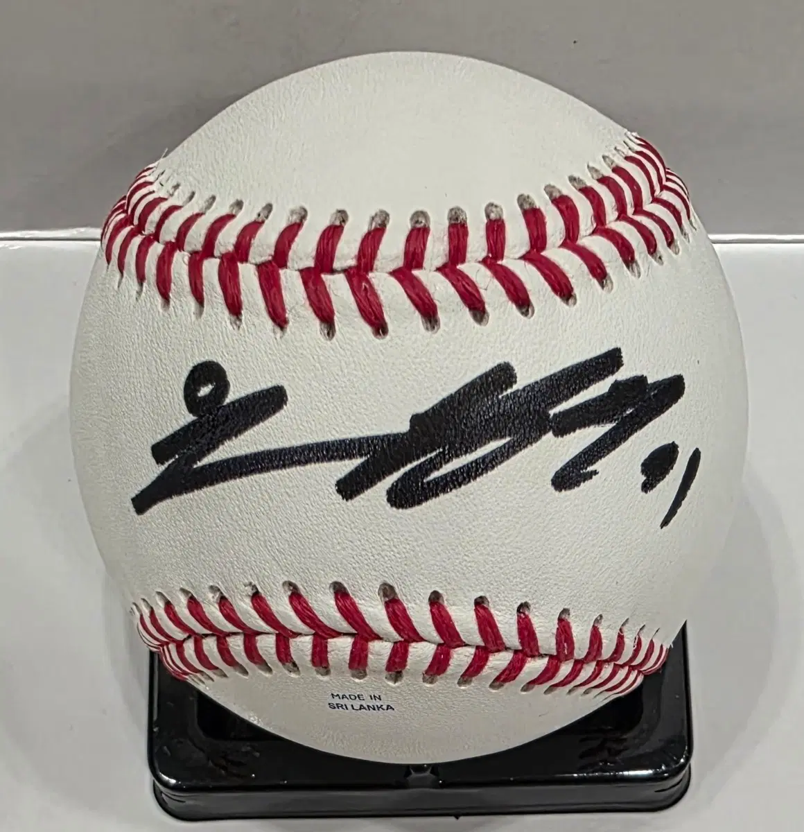 윤동희 KBO 공인구 싸인볼