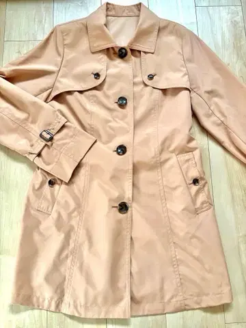 CURASTYLE 베이지 스프링 코트