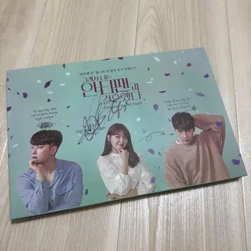 그래서 나는 안티와 결혼했다 최수영 친필 사인 한국 드라마 OST