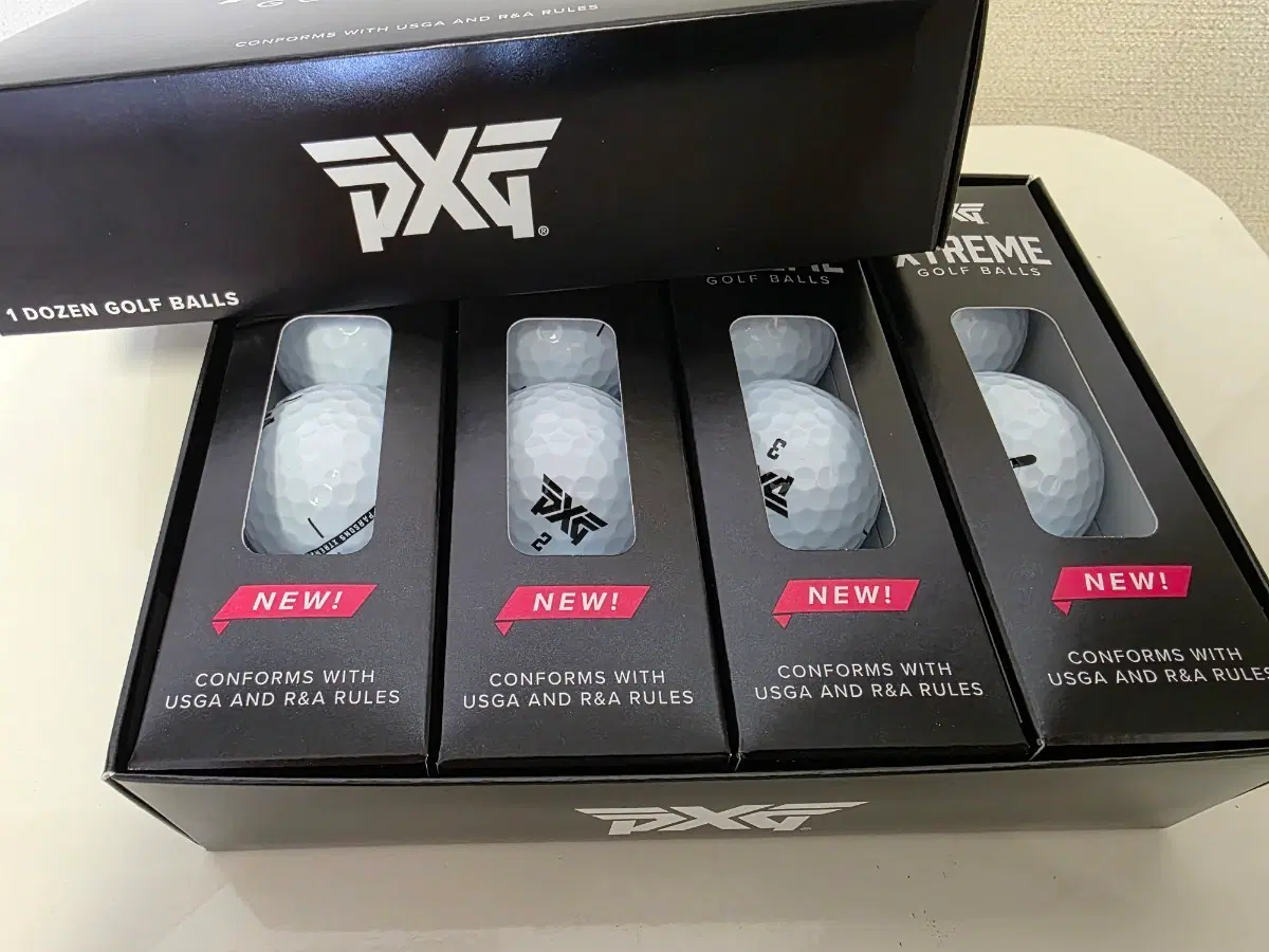 새제품) PXG 골프공 1더즌 12개