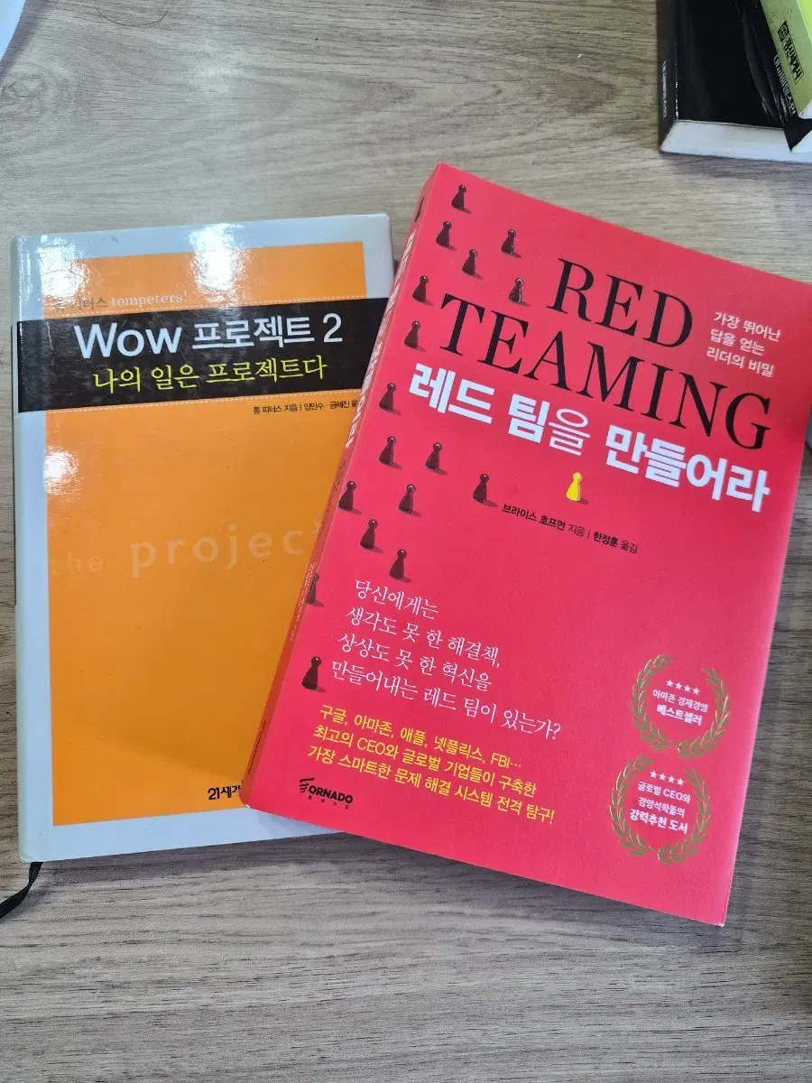 레드팀을 만들어라 / 와우 프로젝트 2