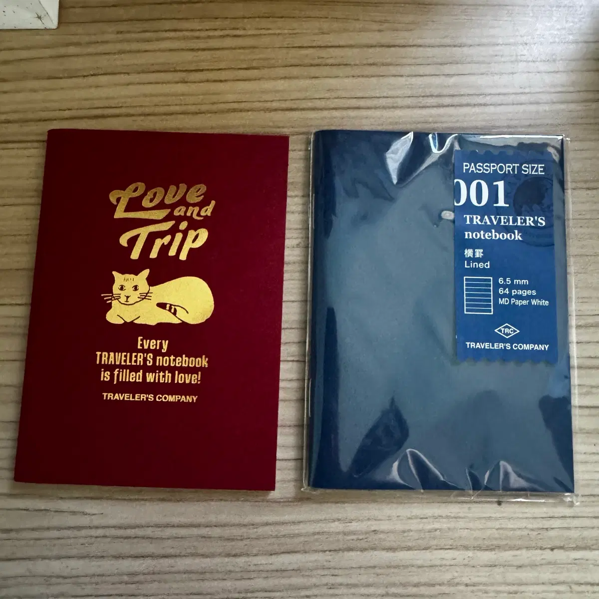 트래블러스노트 passport size 001 Lined 러브앤트립 속지 일괄
