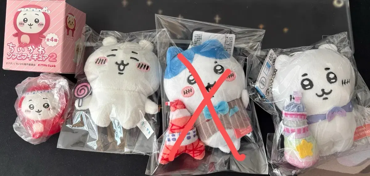 치이카와 하치와레 소프비 피규어 도쿄타워 스카이트리 빅누이 인형