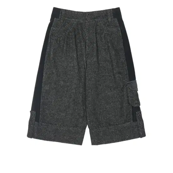 (택포)SIDE PANEL WIDE PANTS DARK GREY