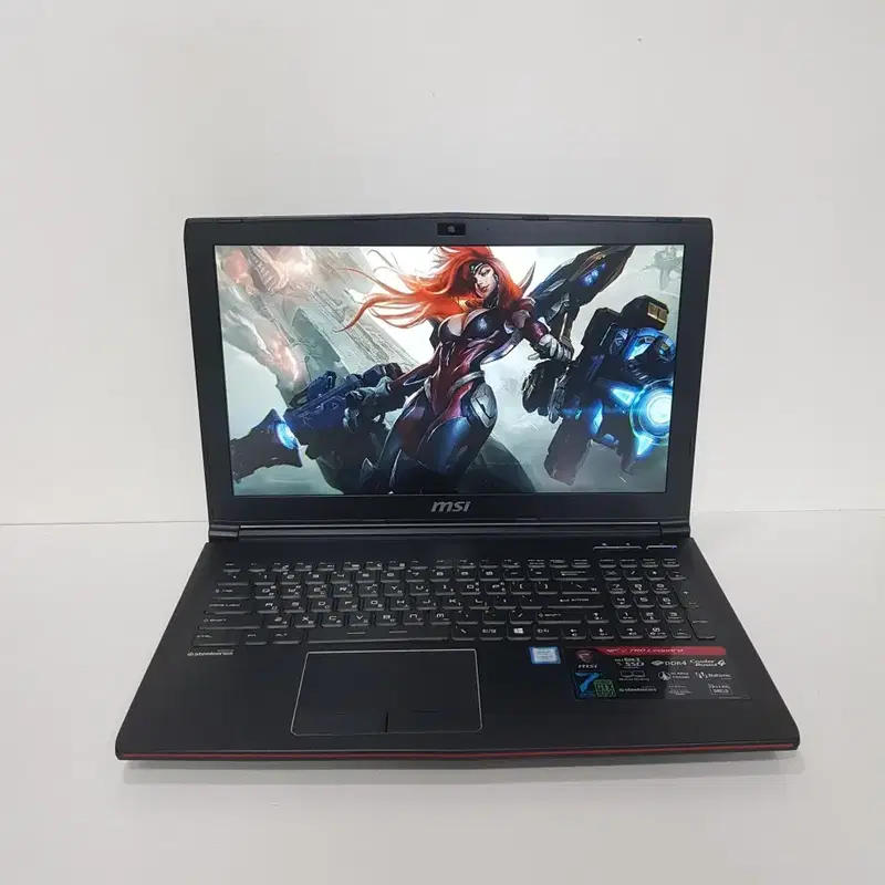 516번 MSI 15인치 그래픽작업용 게이밍 중고노트북