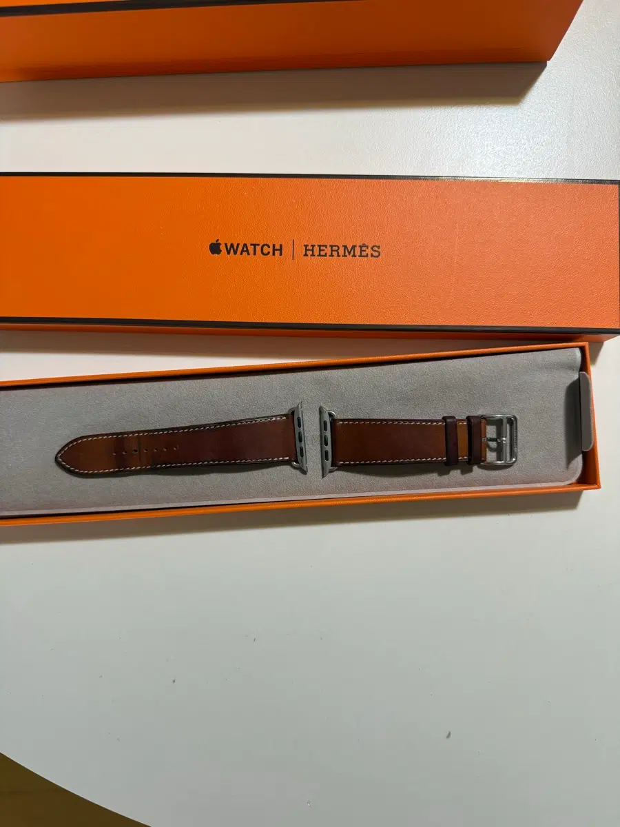 애플워치 에르메스 골드 싱글투어 스트랩 46mm