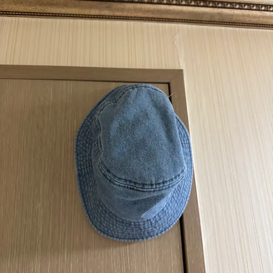 GU 데님 버킷햇 블루