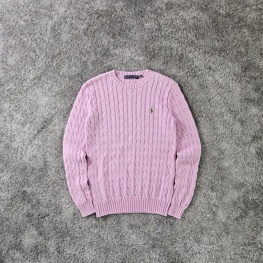 RALPH LAUREN 케이블 니트 스웨터