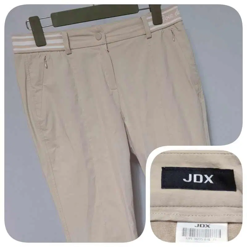 JDX 베이지 기능성 골프팬츠 허리73