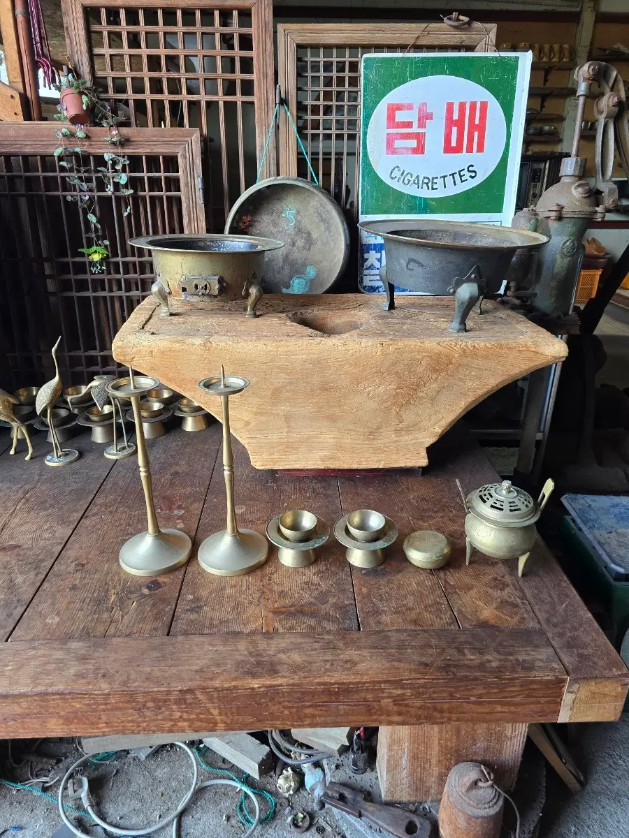 옛날 놋제품 4가지