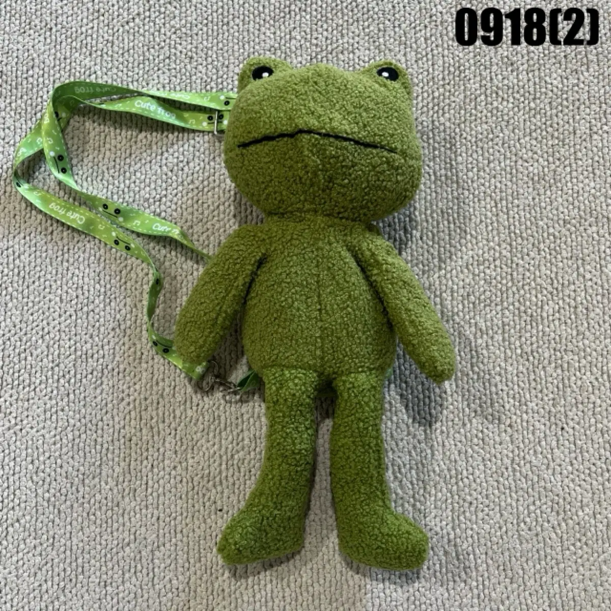 귀여운 개구리 인형 크로스백