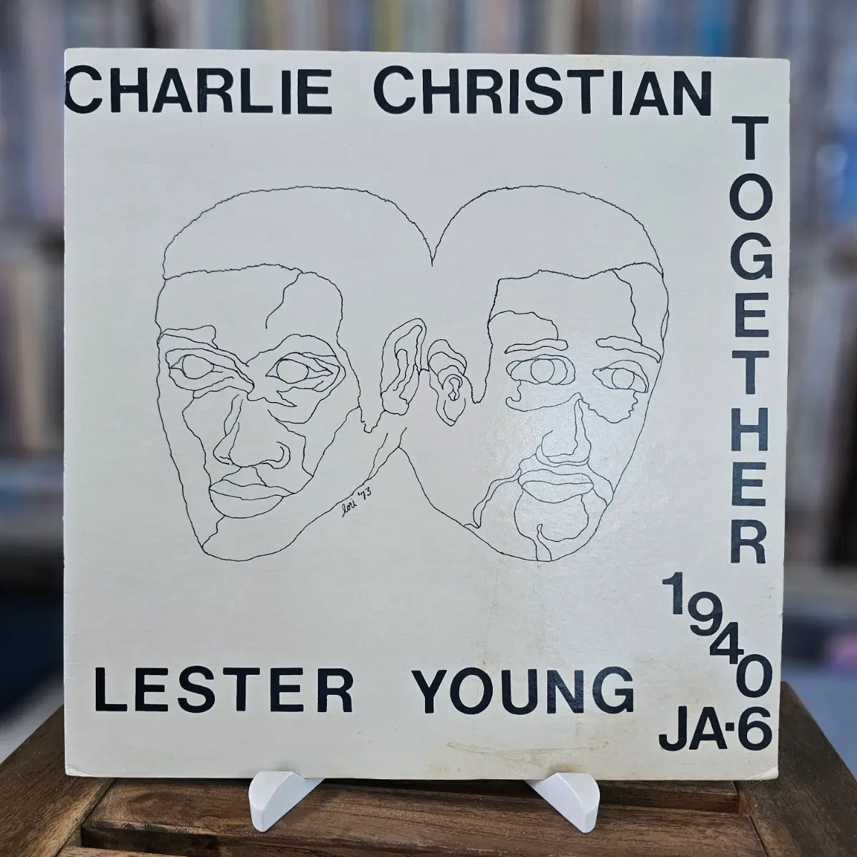 (미국반, 스윙, 재즈, 찰리 크리스천 & 레스터 영) Charlie Christian & Lester Young LP