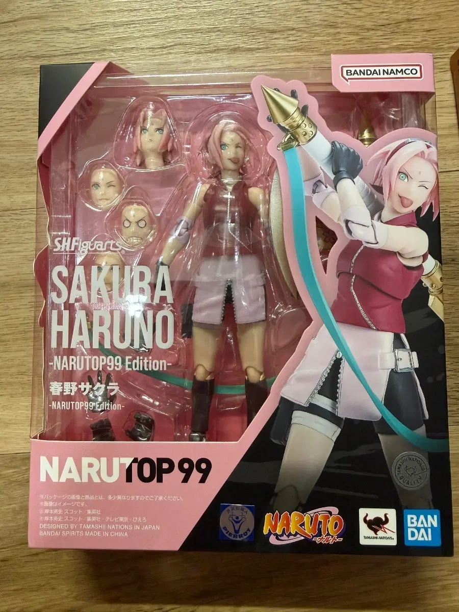 반다이의 SHF 하루노 사쿠라 -NARUTOP99 Edition- 미개봉