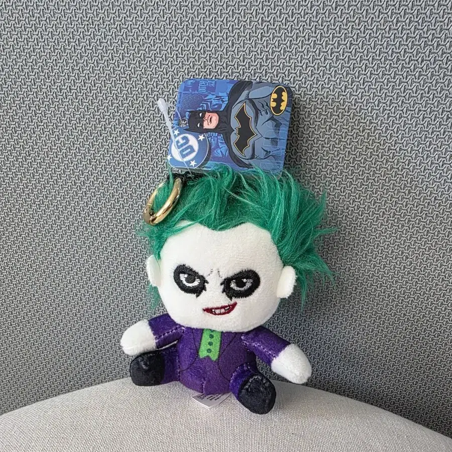 [정품/새상품] DC 코믹스 조커 인형 키링 10cm 기본 가방고리 스탠딩