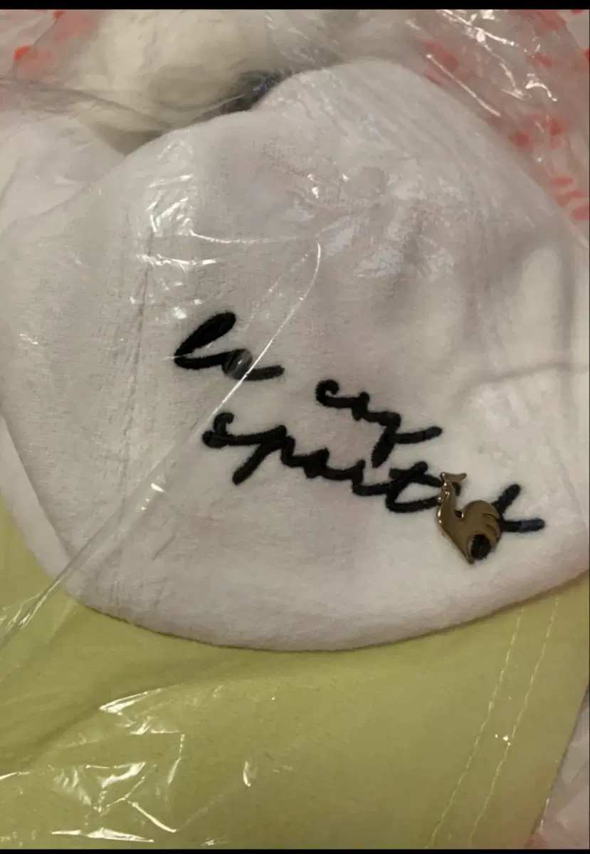 르꼬끄 스포르티브 볼캡 화이트