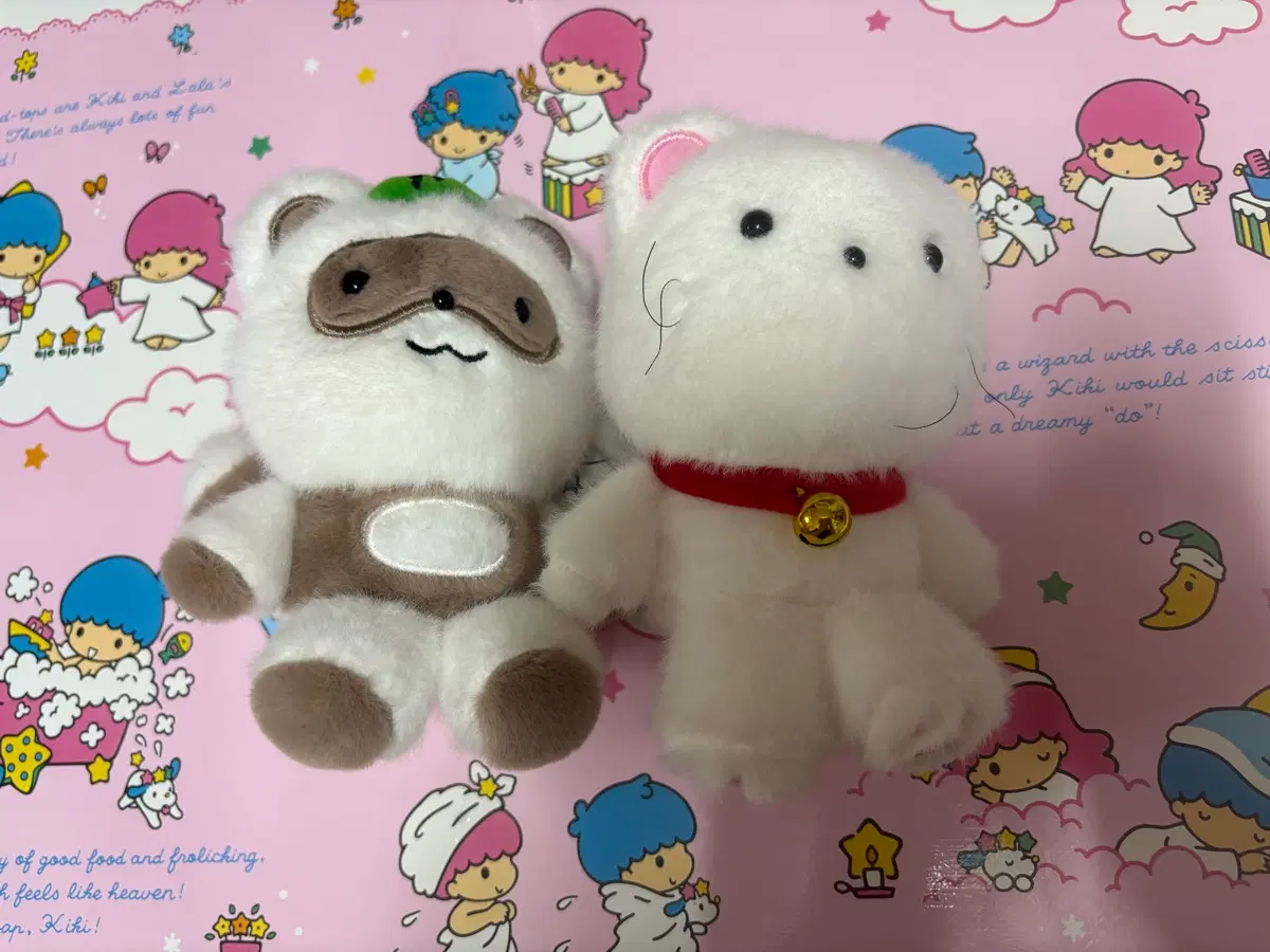 쿠숭이 히나쿠우 작가님 너구리 고양이 인형 키링