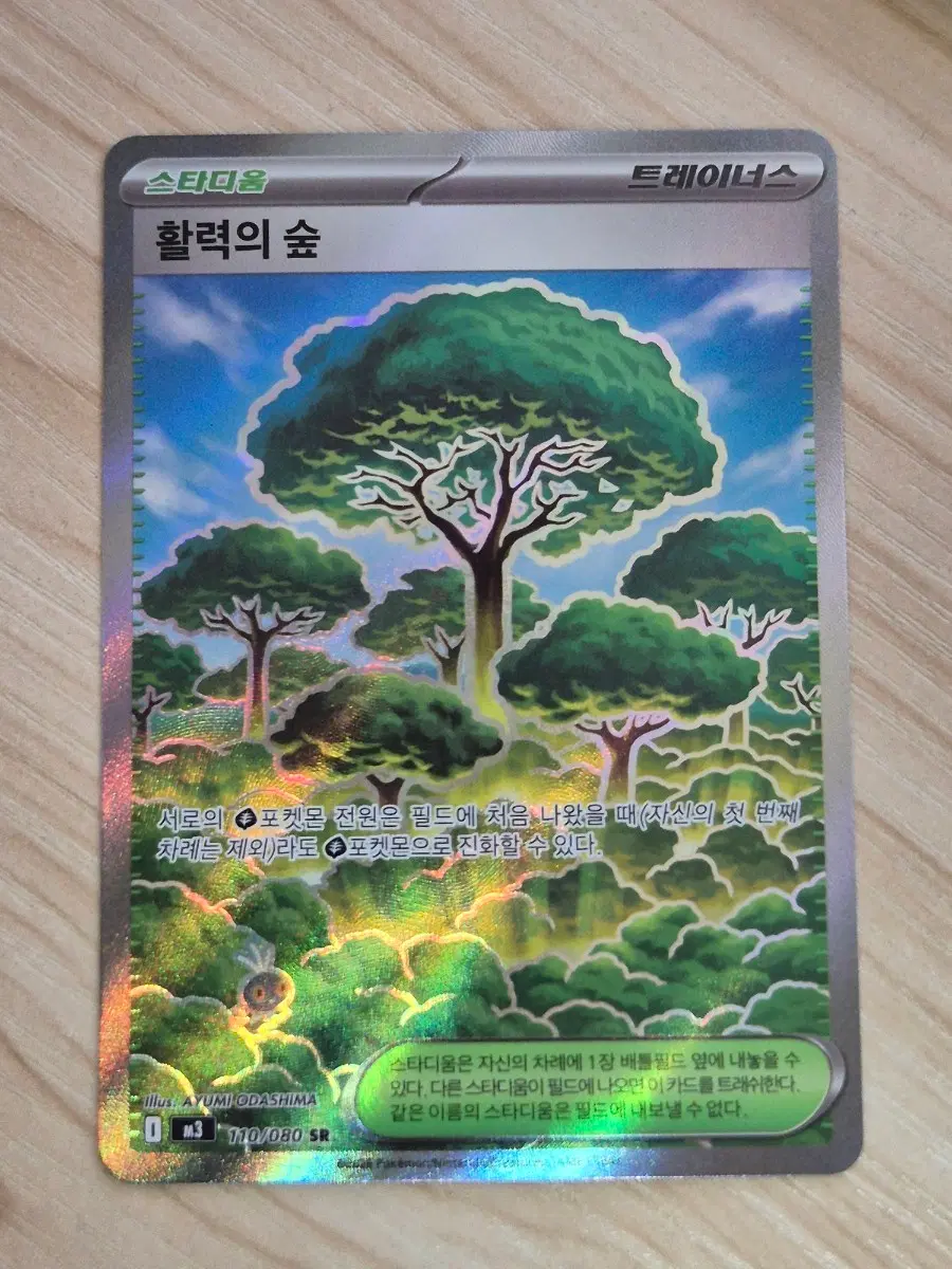 타. 포켓몬카드 활력의 숲 SR