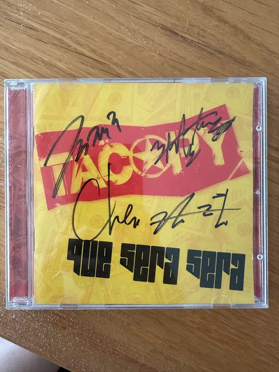 cd 타카피(tacopy) 친필사인
