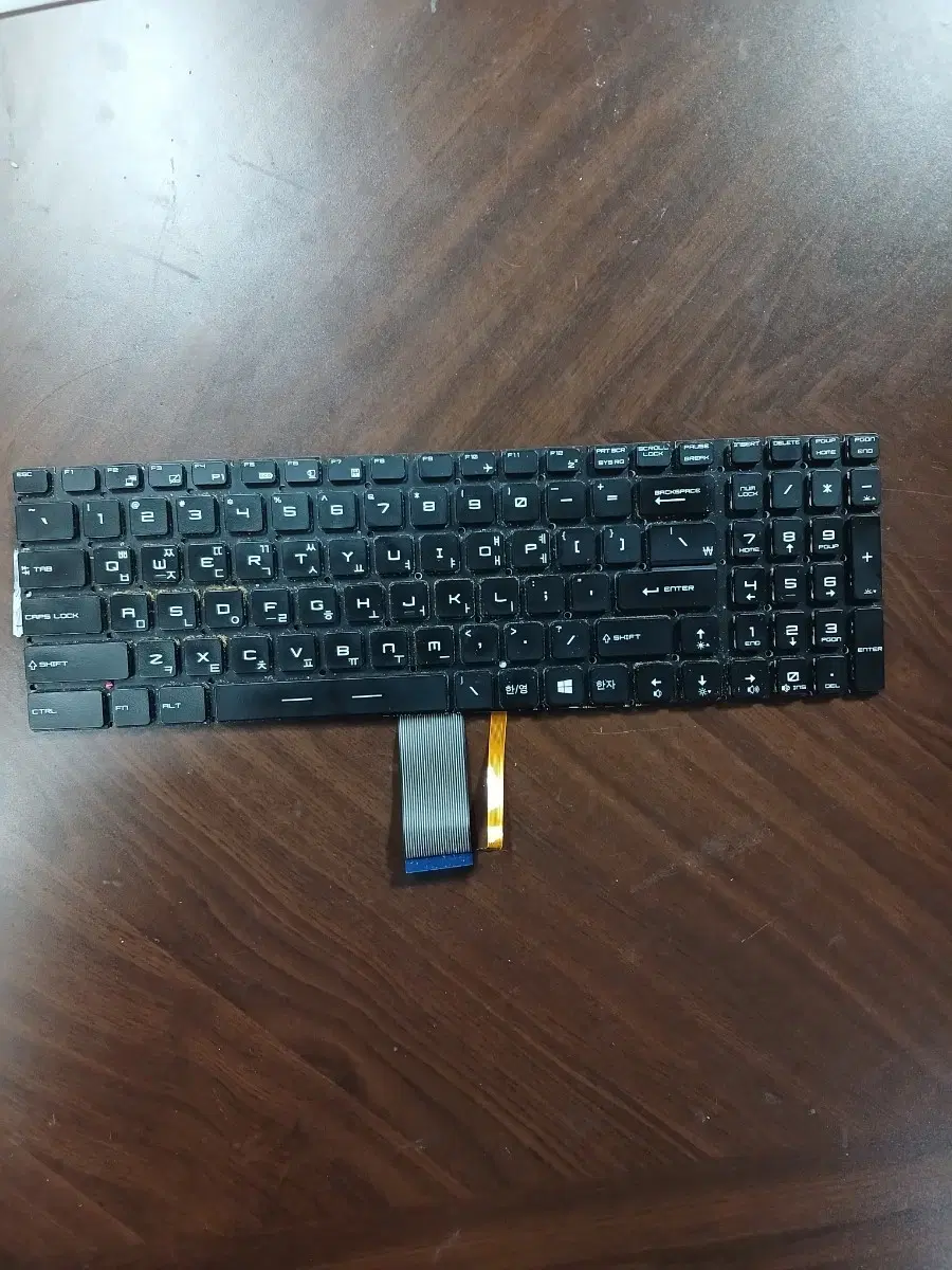 msi ge62 2qf 키보드 부품용