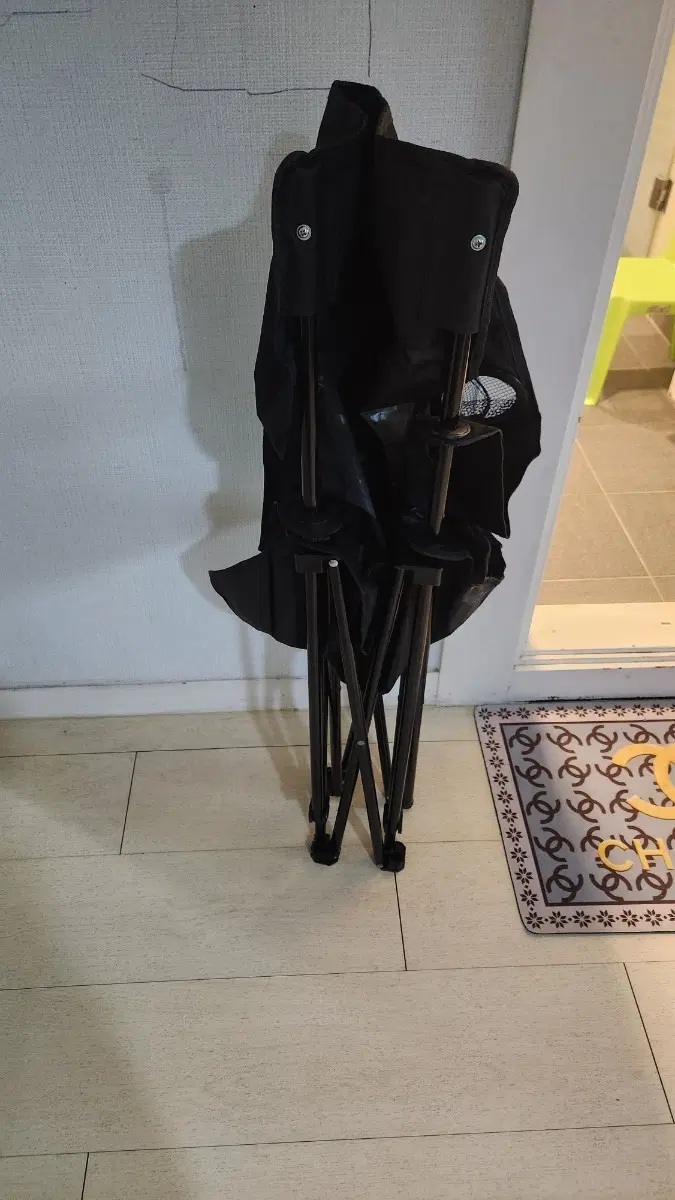 접이식 캠핑 의자 블랙