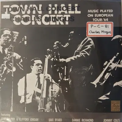 [중고 LP] Charles Mingus  Town Hall Concert 1964  Vol 1