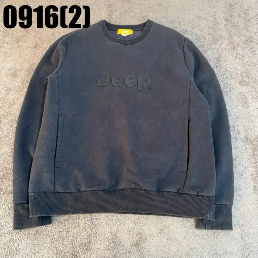 Jeep 맨투맨 네이비