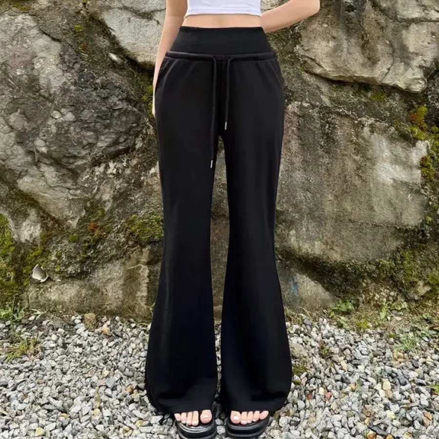 제이닝 부츠컷 팬츠 블랙 L-XL 사계절 버전