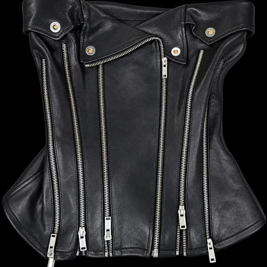 DION LEE 디온리 Biker Leather Corset 바이커 레더 코르셋