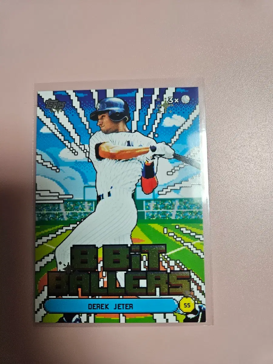 양키스)데릭 지터 2025 Topps 8 Bit Ballers