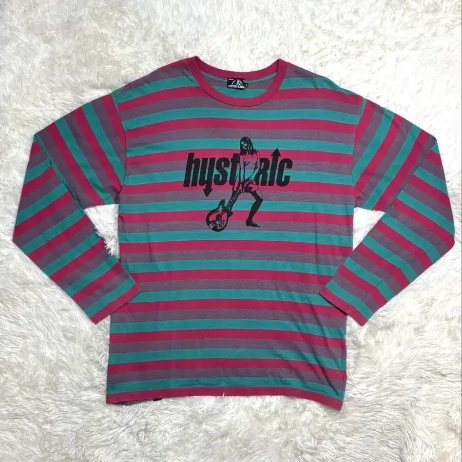 Hysteric glamour 스트라이프 히스걸 롱슬리브