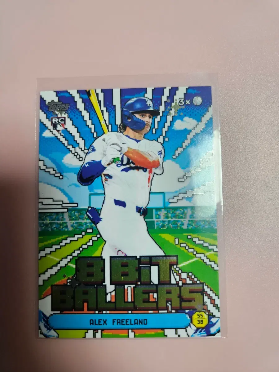 다저스)알렉스 프리랜드 2025 Topps 8 Bit Ballers 루키