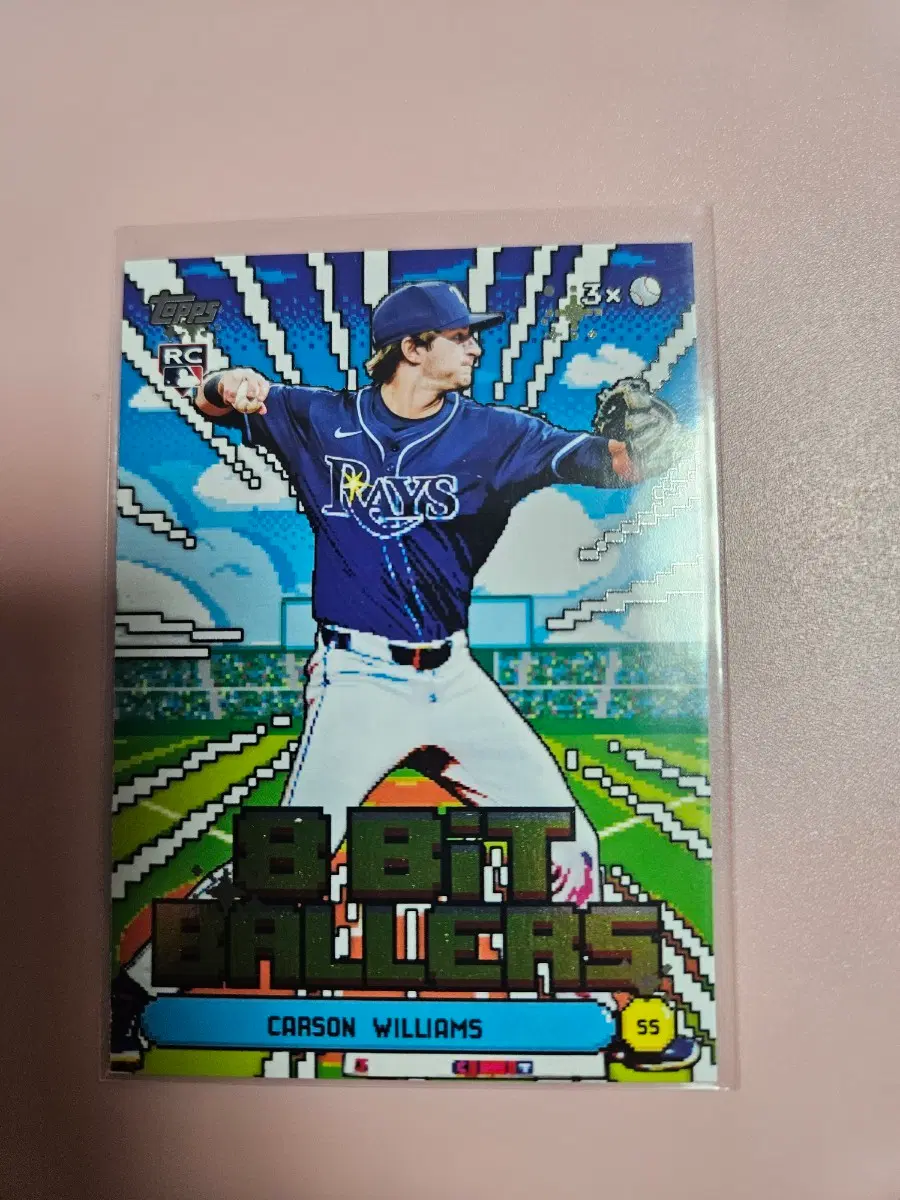 템파베이)카슨 윌리암스 2025 Topps 8 Bit Ballers 루키